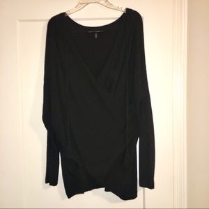 White House Black Market crossover sweater